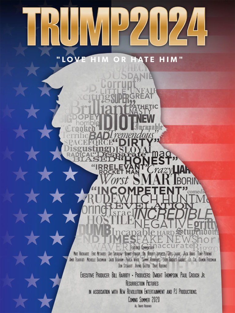 Trump 2024 Poster - Produced by Resurrection Pictures